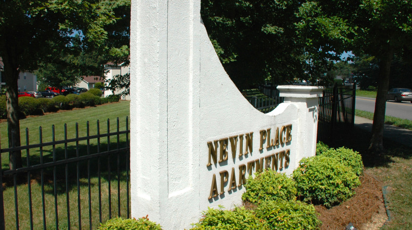 Nevin Place Sign